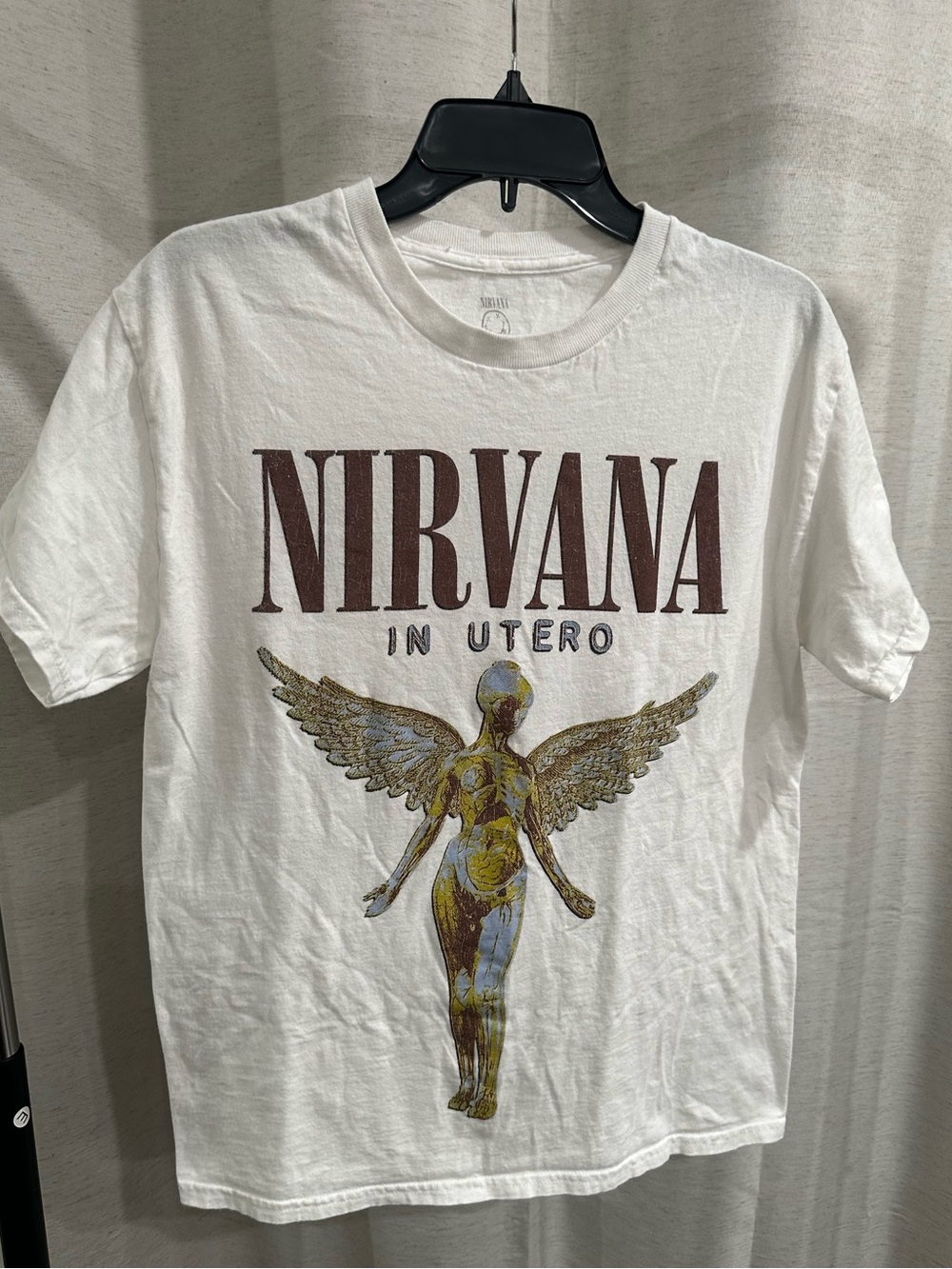 a Nirvana "In Utero" Graphic Band T-Shirt